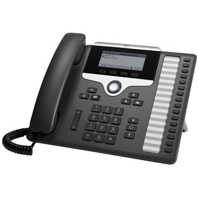Cisco CP-7861-K9= VoIP telefon, 2x LAN, 1x AUX, s displejem