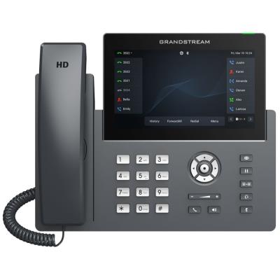 Grandstream GRP2670 VoIP telefon, 6x SIP, barevný 7" displej, 2x Gbps RJ45, PoE, DualBand WiFi, BT