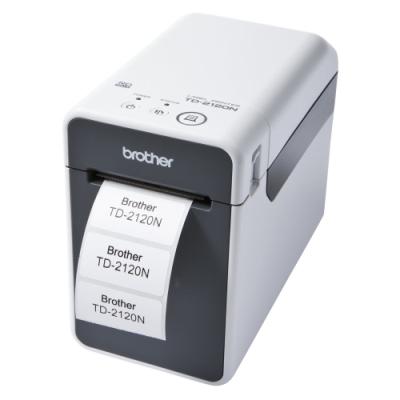 BROTHER tiskárna samolepících štítků TD-2120N/ 203 dpi/ USB/ RS-232/ Síť