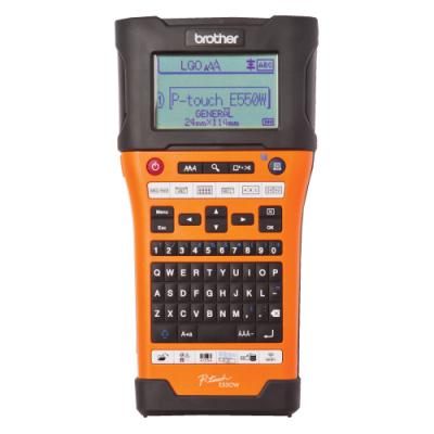 BROTHER tiskárna samolepících štítků PT-E550WVP/ 180 dpi/ LCD/ USB/ Wi-Fi/ kufr