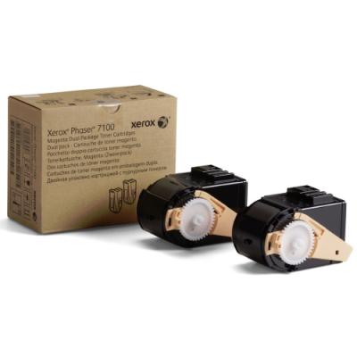 Xerox original toner pro Phaser 7100/ purpurová 2x/ 9000 str.