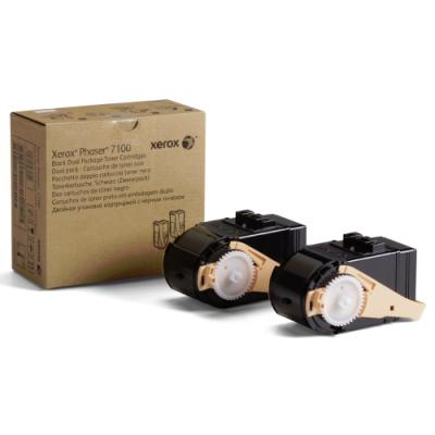 Xerox original toner pro Phaser 7100/ černá 2x/ 10000 str.