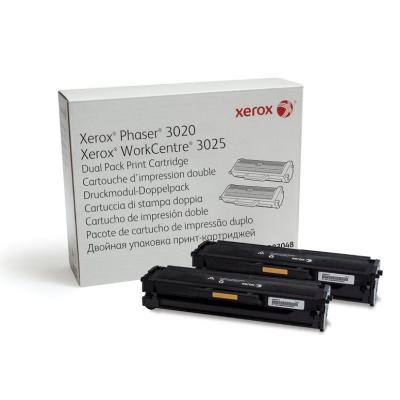 Xerox original toner 106R03048 pro Phaser 3020/3025/ 2x 1500s, černý