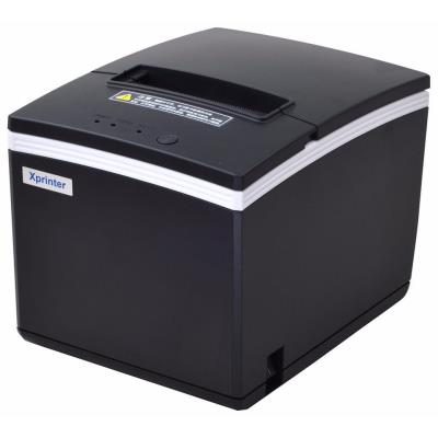 Xprinter stolní termotiskárna XP-V330-L, rychlost 260mm/s, až 80mm, USB, LAN, RS232, autocuter , černá