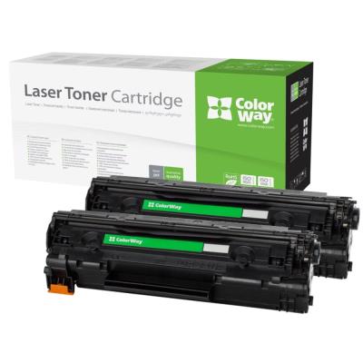 COLORWAY kompatibilní toner pro HP CE278A/ černý/ 2x 2100 stran/ Dual pack