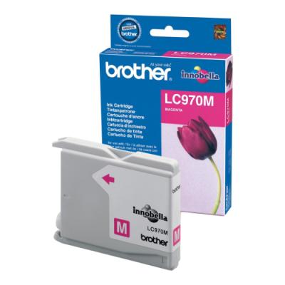 BROTHER inkoustová náplň LC-970M/ Purpurová