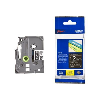 BROTHER laminovaná páska TZE-335/ černá-bílá/ 12mm