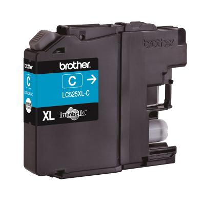 BROTHER inkoustová náplň LC-525XLC/ Azurová/ 1300 stran