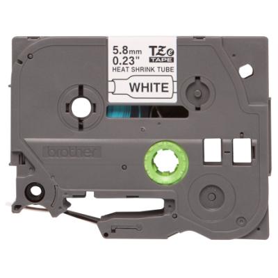 BROTHER smršťovací bužírka HSE211 / bílá-černá / 5 / 8 mm