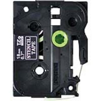 BROTHER páska STENCIL pro el. značení STE-141 / 18mm