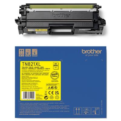 BROTHER toner TN-821XLY yellow, 9000str., HL-L9430CDN, HL-L9470CDN, MFC-L9670CDN, O