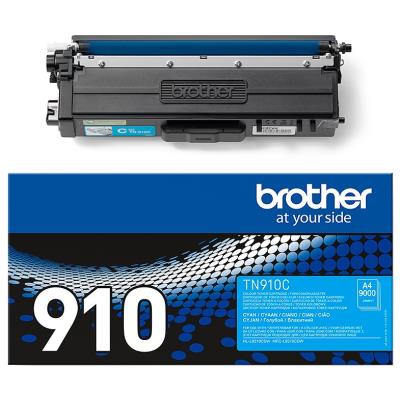 BROTHER toner TN-910C pro HL-L9310CDW/MFC-L9570CDW / 9.000 stran, / azurový