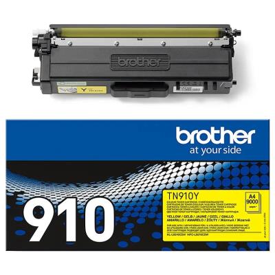 BROTHER toner TN-910Y pro HL-L9310CDW/MFC-L9570CDW / 9.000 stran, / žlutý