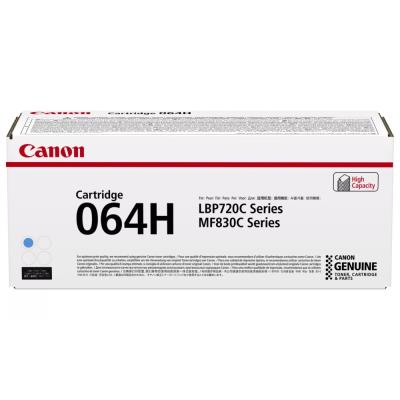Canon originální toner CRG-064 H C, cyan, 10400str., 4936C001, high capacity, Canon i-SENSYS MF832Cdw
