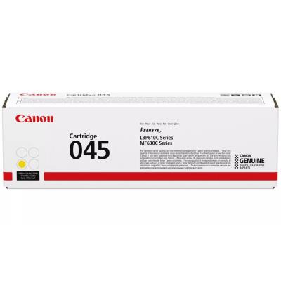 Canon originální toner 045 Y žlutý, kapacita 1 300 stran