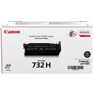 Canon originální toner 732H BK černý, kapacita 12000 stran