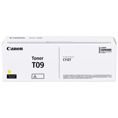 Canon originální toner T09Y - žlutý - výtěžnost 5900 stran