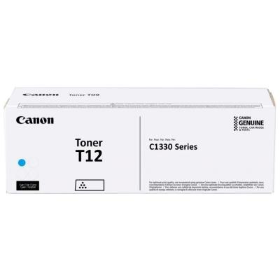Canon originální toner  T12C azurový  pro i-SENSYS X C1333 s kapacitou 5300 stran