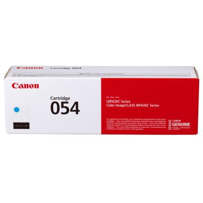Canon originální toner CRG-054C (azurový, 1200str.) pro Canon i-SENSYS LBP621Cw, 623Cdw, MF641Cw, 643Cdw, 645Cx