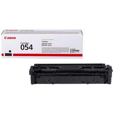 Canon originální toner CRG-054 BK (černý, 1500str.) pro Canon i-SENSYS LBP621Cw, 623Cdw, MF641Cw, 643Cdw, 645Cx