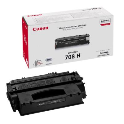 Canon originální toner CRG-708H/ LBP-3300/ 6 000 stran/ Černý