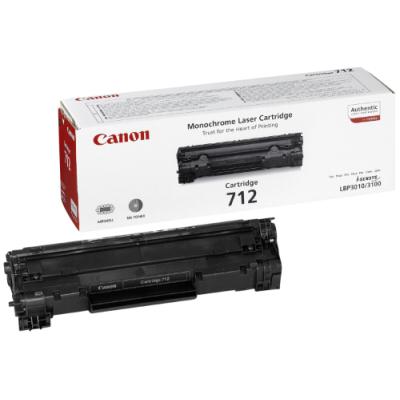 Canon originální toner CRG-712/ LBP-3010 + 3100/ 1500 stran/ Černý