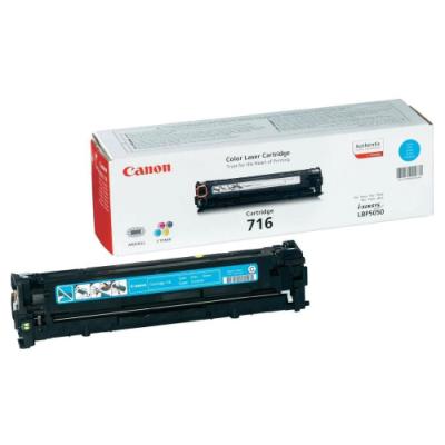 Canon originální toner CRG-716C/ LBP-5050/ MF-80x0/ 1500 stran/ azurový