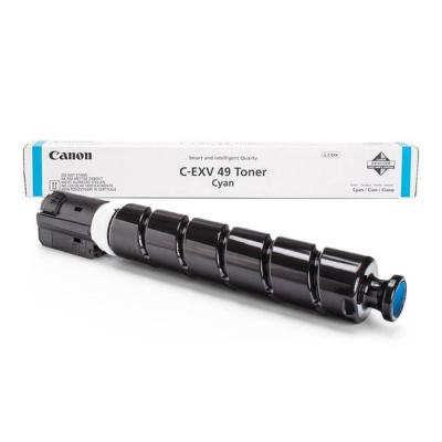 Canon originální toner C-EXV49, azurový, 19000str., 8525b002, pro Canon iR ADV C3320,3325,3330