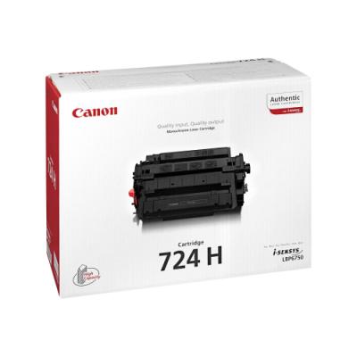 Canon originální toner CRG-724H/ LBP-6750/ 12 500 stran/ Černý
