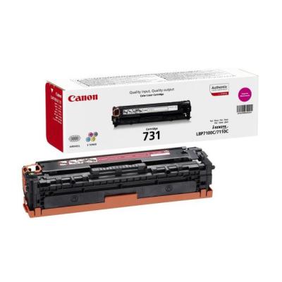 Canon originální toner CRG-731M/ LBP-7100/ 7110/ 1500 stran/ purpurový