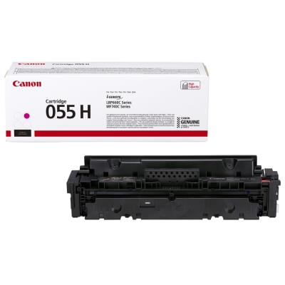 Canon originální toner CRG-055HM (purpurový, 5900str.) pro Canon MF742Cdw, MF744Cdw, MF746Cx, LBP663Cdw, LBP664Cx