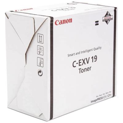 Canon originální  TONER CEXV19 BLACK Imagepress C1/C1+ 16 000 stran A4 (5%)
