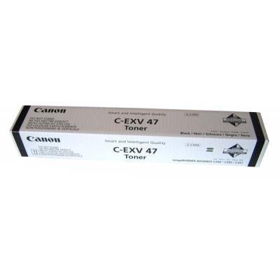 Canon originální  TONER CEXV47 BLACK iR-ADV C350/C351/C250/C255/C355  19 000 stran A4 (5%)  - CHIPLESS
