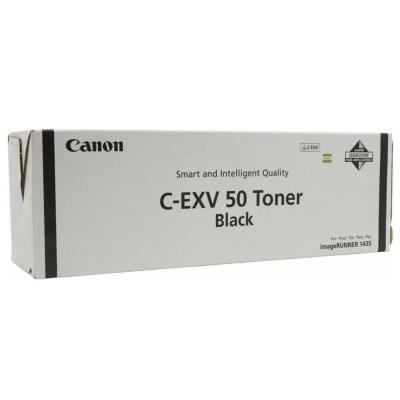 Canon originální  TONER CEXV50 BLACK iR1435/1435i/1435iF  17 600 stran A4 (5%) - CHIPLESS