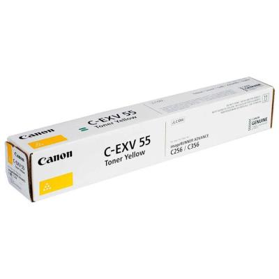 Canon originální  TONER CEXV55 YELLOW iR-ADV C256/C257/C356/C357  18 000 stran A4 (5%) - CHIPLESS