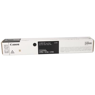 Canon originální  TONER CEXV63 BLACK iR 27xx  30 000 stran A4 (5%)