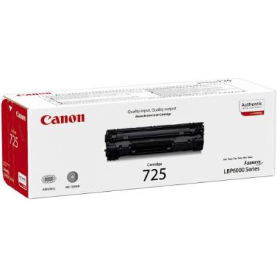 Canon originální toner CRG-725/ LBP-6100/ 6000/ 1600 stran/ Černý