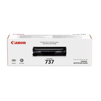 Canon originální toner CRG-737/ MF229/ 226/ 217/ 216/ 212/ 211/ 2400 stran/ Černý