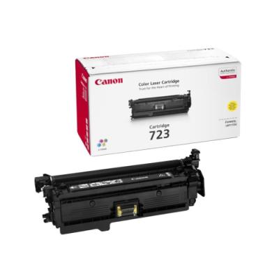 Canon originální toner CRG-723Y/ LBP-7750Ddn/ 8 500 stran/ Žlutá