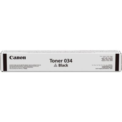 Canon originální toner 034 BK iR-C1225, C1225iF/ Černý