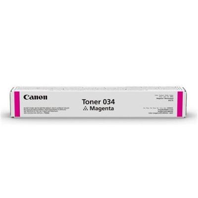 Canon originální toner 034 M  iR-C1225, C1225iF/ purpurový