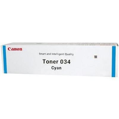 Canon originální toner 034 C iR-C1225, C1225iF/ azurový