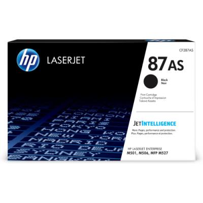 HP toner CF287AS (černý, 6000str.) pro LJ M506, M501, MFP M527