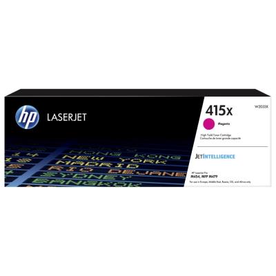 HP toner W2033X (purpurový, 6000str.) pro Color LaserJet Pro M454dn,M454dw,MFP M479fdn,MFP M479fdw