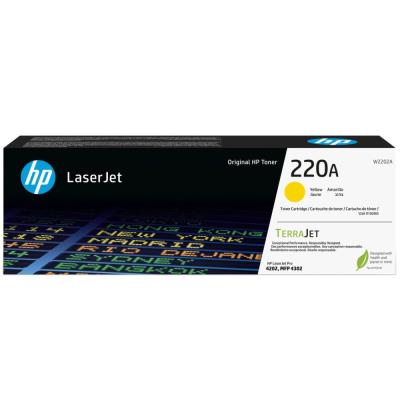 HP toner 220A - Žlutý 1800str. (W2202A) - pro Color LaserJet Pro 4202de, 4202dn, 4202dw
