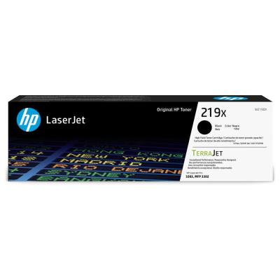 HP toner originální 219X - černý, high capacity, 3200str.