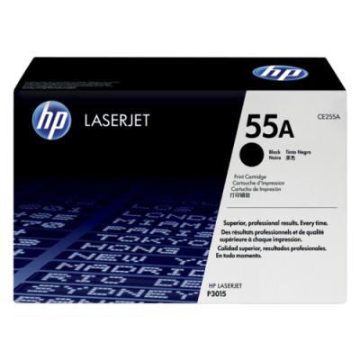 HP černý toner, CE255A pro LJ P3015 originál