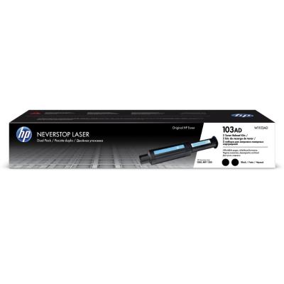 HP toner W1103AD dvojbalení (černý, 2x2500 stran) pro HP Neverstop Laser 1000w, HP Neverstop Laser MFP 1200w