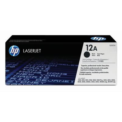 HP černý toner, Q2612A, LJ 1010, 1022 originál
