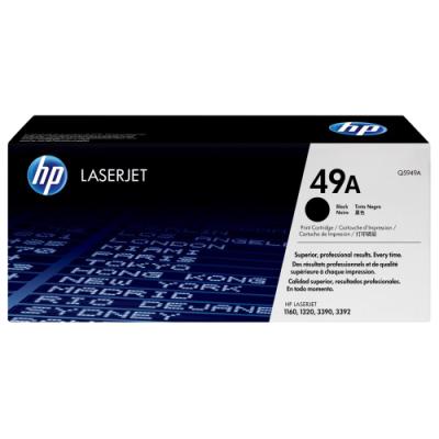 HP černý toner, Q5949A, LJ 1320/1160 originál